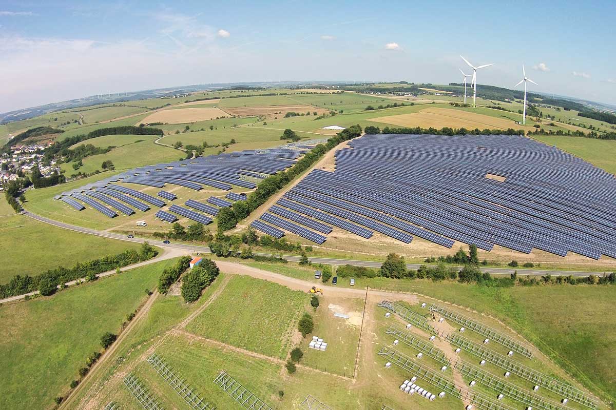 Solar park Plütscheid (D)