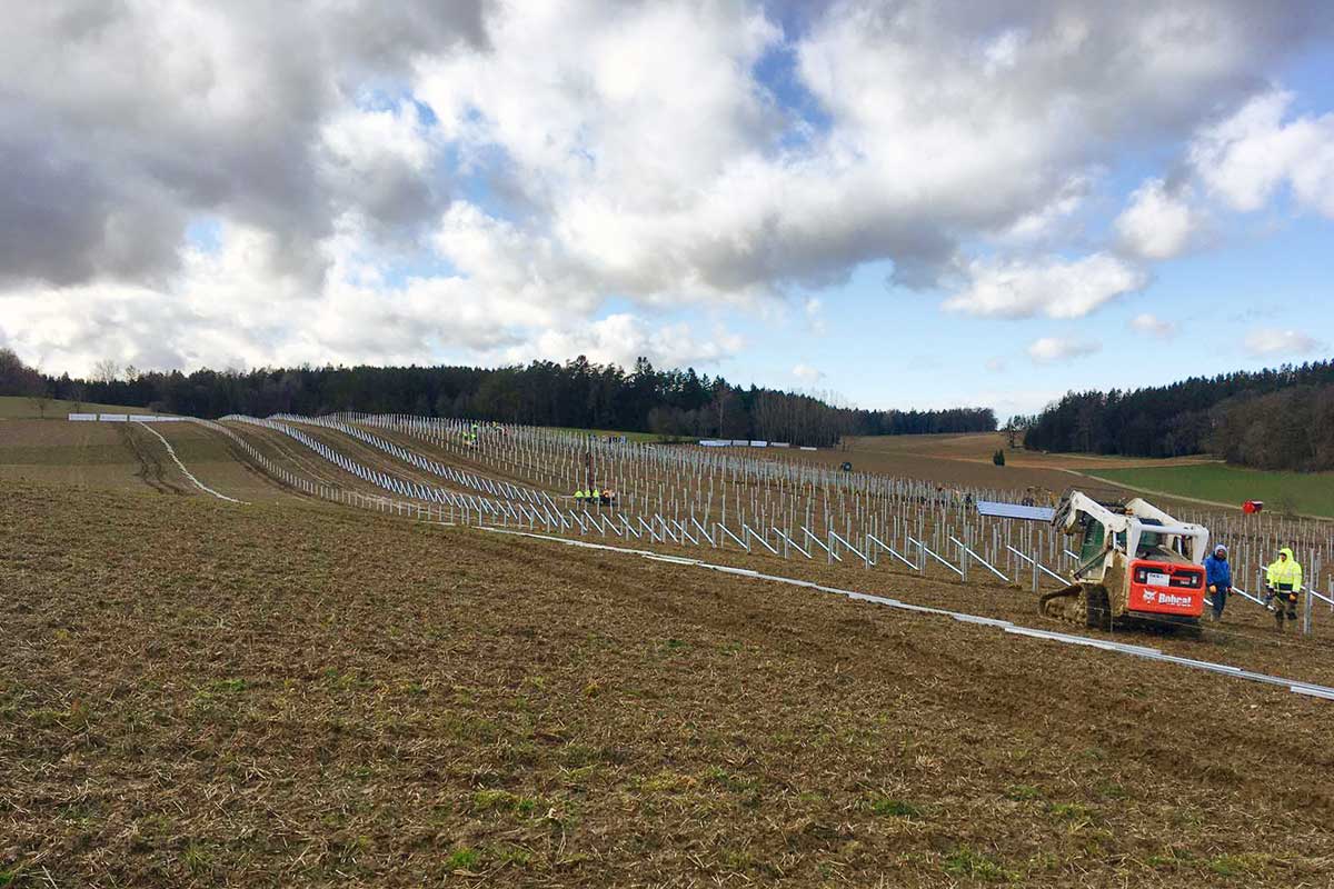 Solar park Aichach (D)