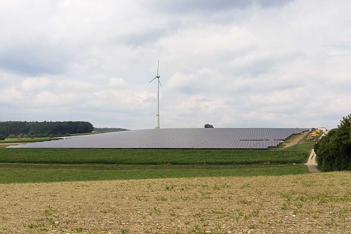 Solar park Rennertshofen (D)