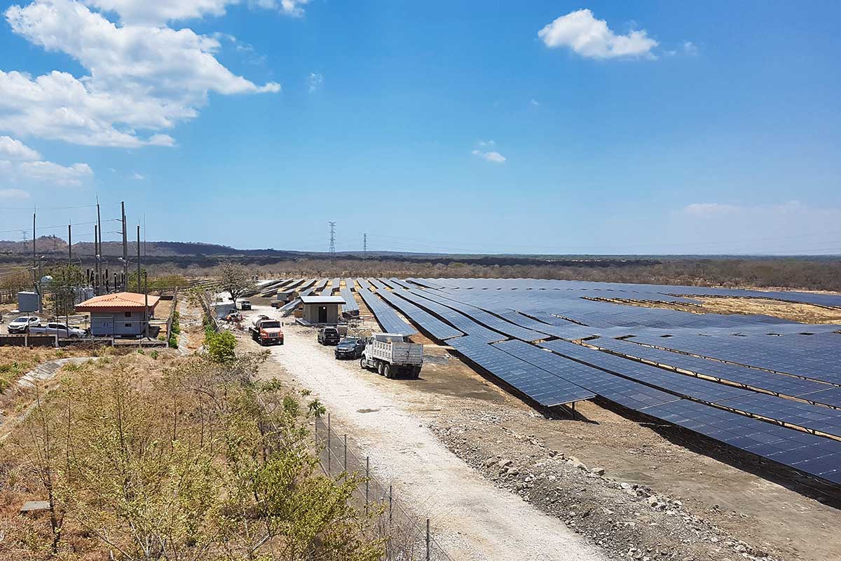 Solar park Puerto Sandino, Nicaragua