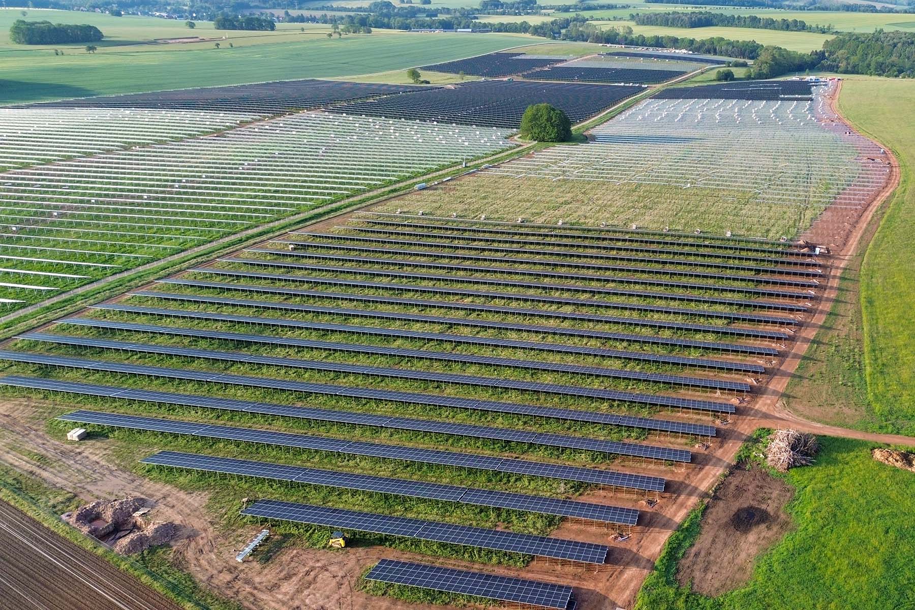 Solar park Kleinschirma (D)