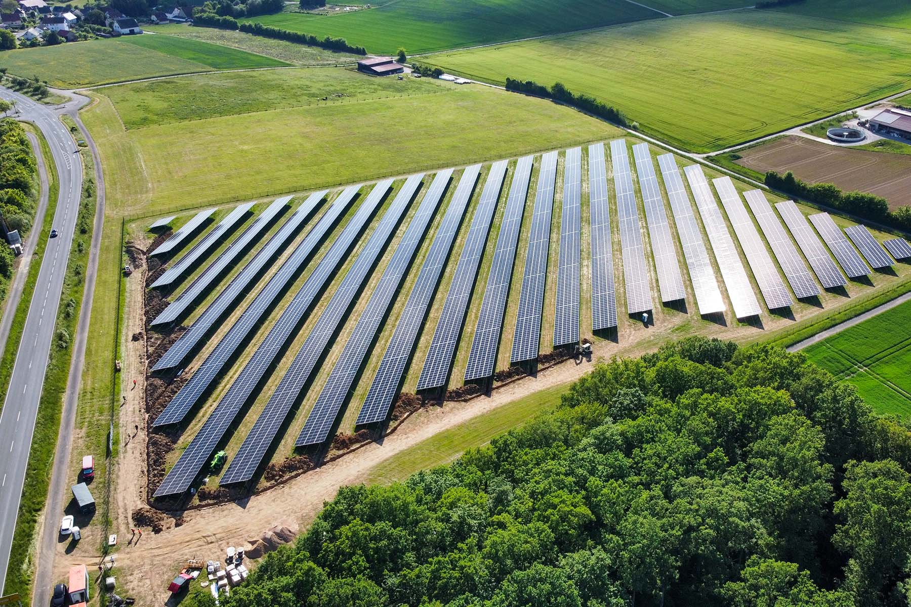Solar park Hardthausen (D)